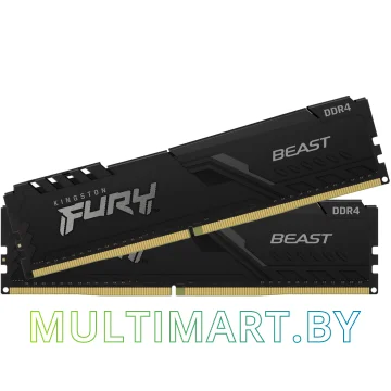 Оперативная память Kingston FURY Beast 2x8GB DDR4 PC4-24000 (KF430C15BBK2/16)